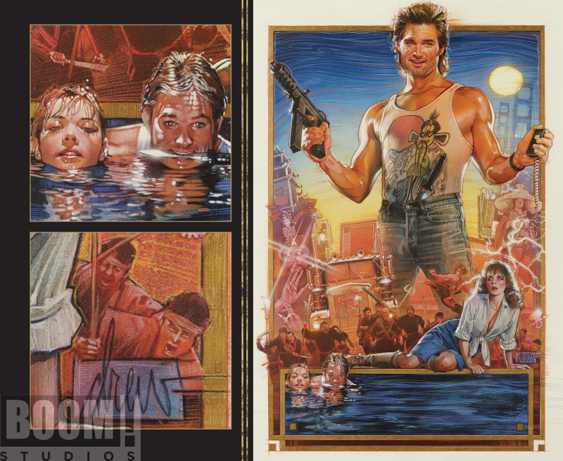 Illustration for article titled The Art That Helped Make Big Trouble in Little China a Cult Classic Masterpiece
